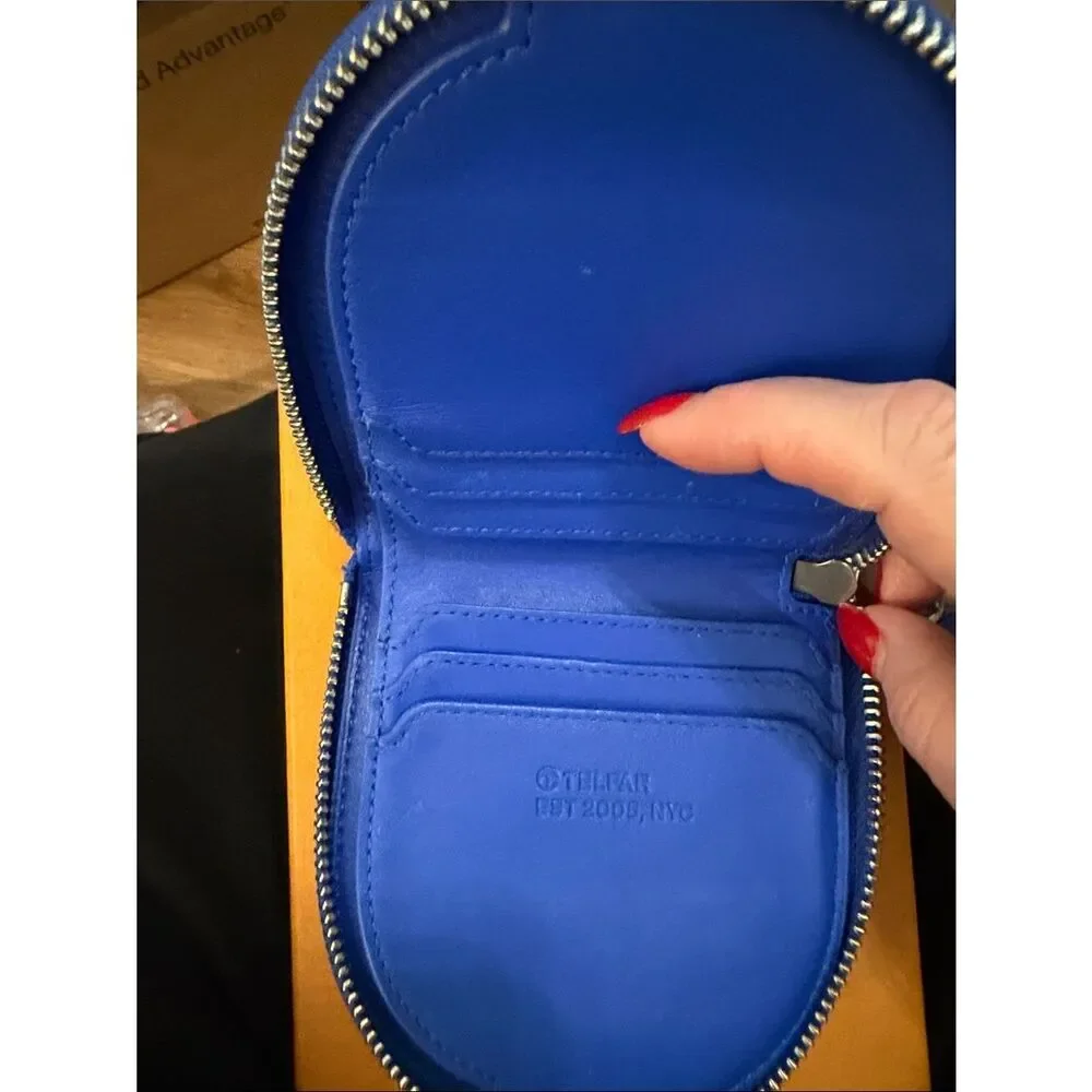 Telfar zip wallet