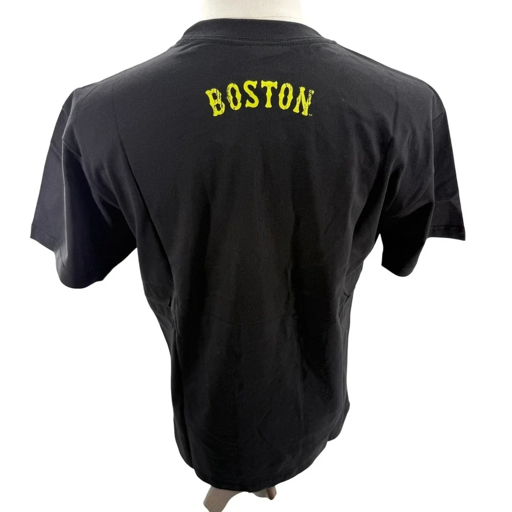 Mitchell & Ness David Ortiz Boston Red Sox Tee Shirt Men's Small Neon‎ NEW