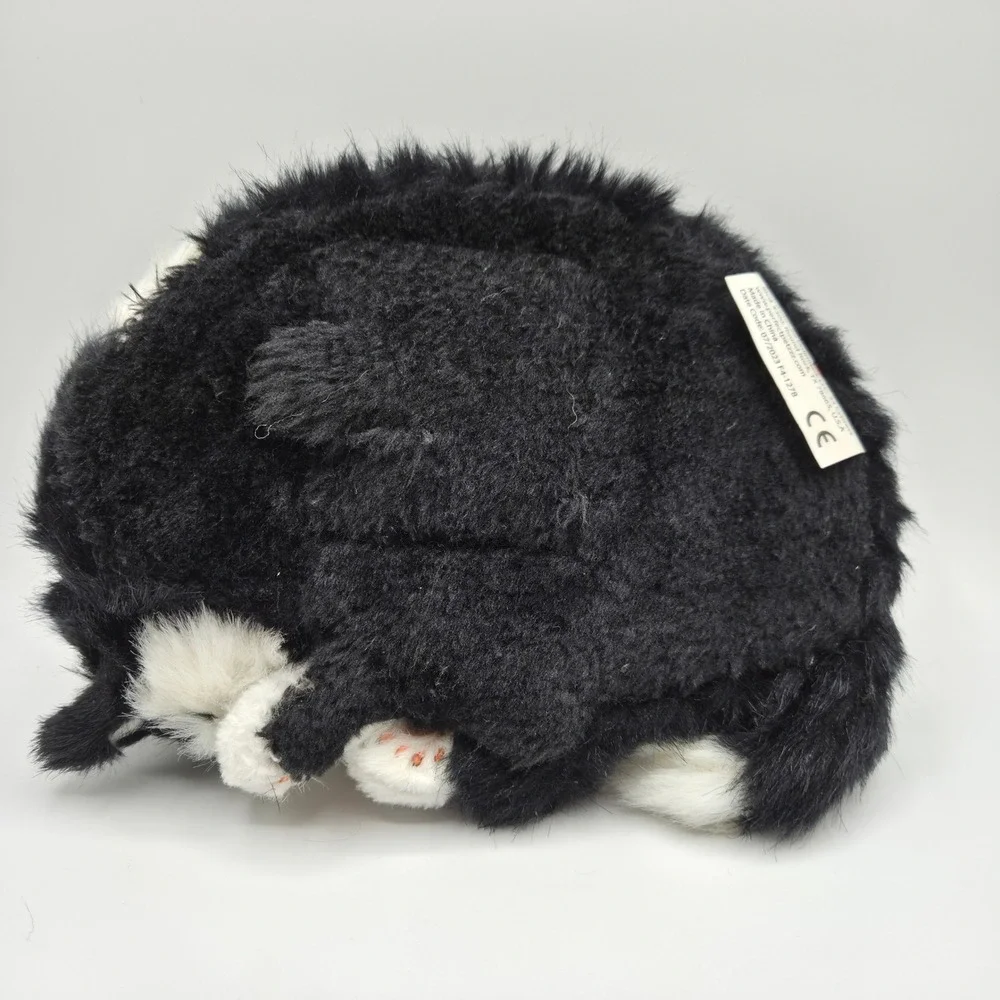 Perfect Petzzz Tuxedo Cat Kids OS Black White Excellent Realistic Sleeping Plush