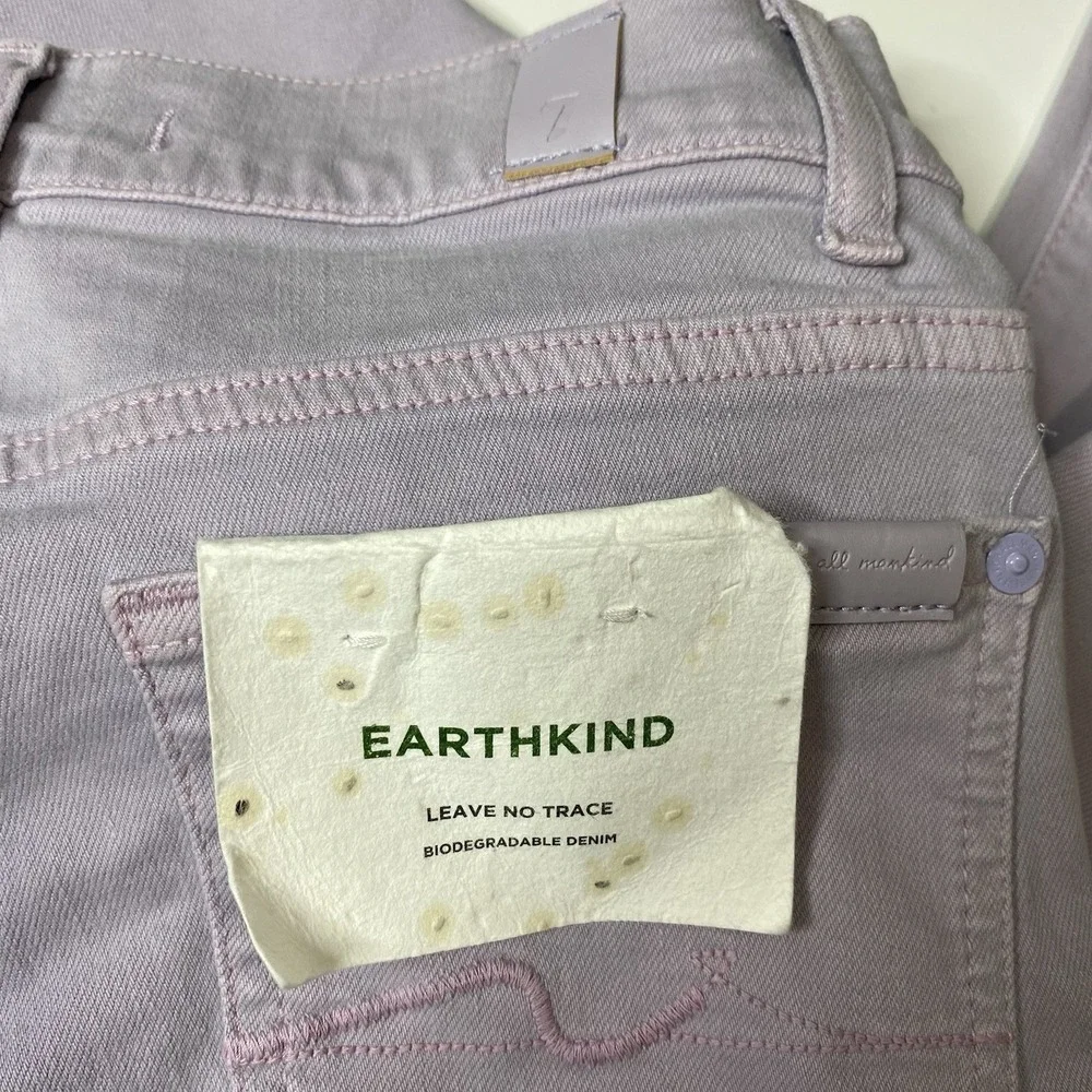 7 For All Mankind Women Sz 26 High-Waist Slim Kick Bootcut‎ Italian Fabric Jeans