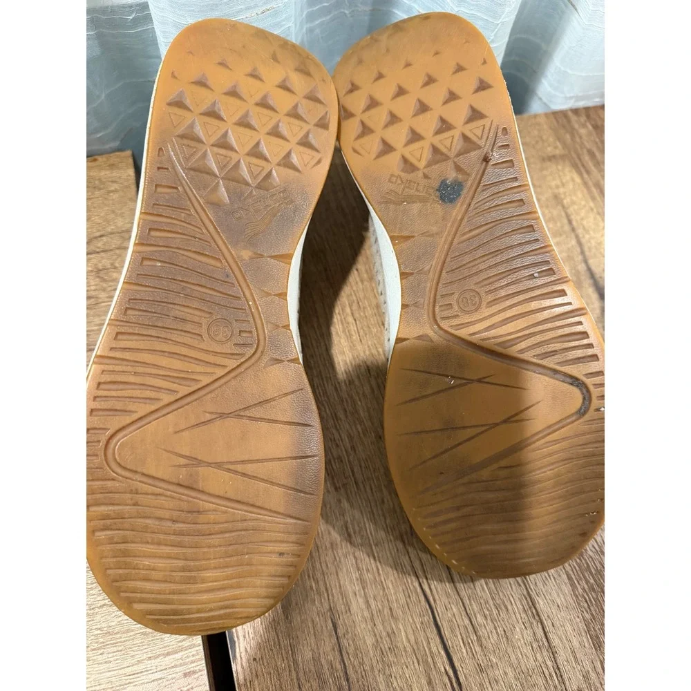 Dansko perforated suede