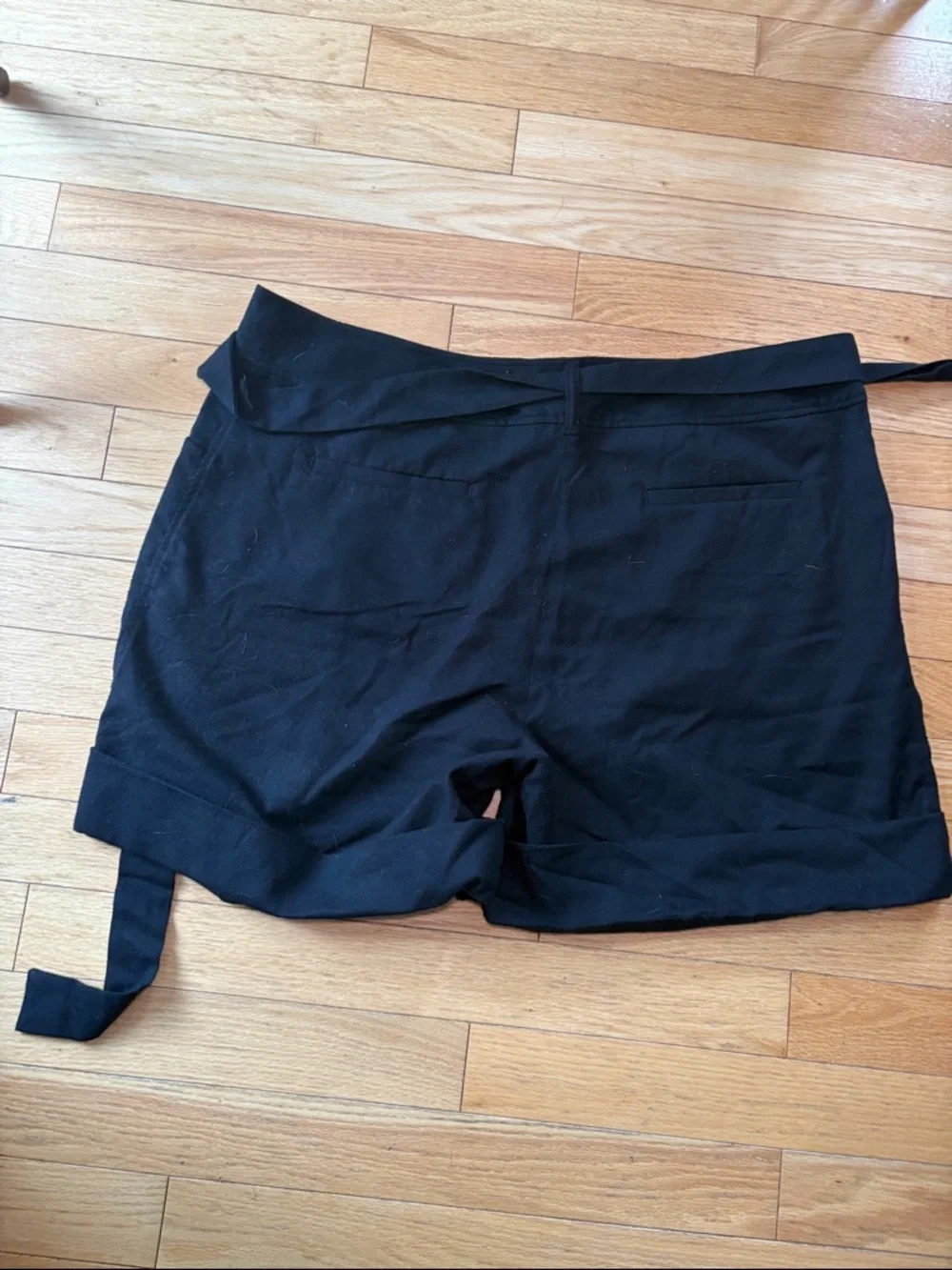 Kim Parrish collection High-Waist Belted Casual Shorts