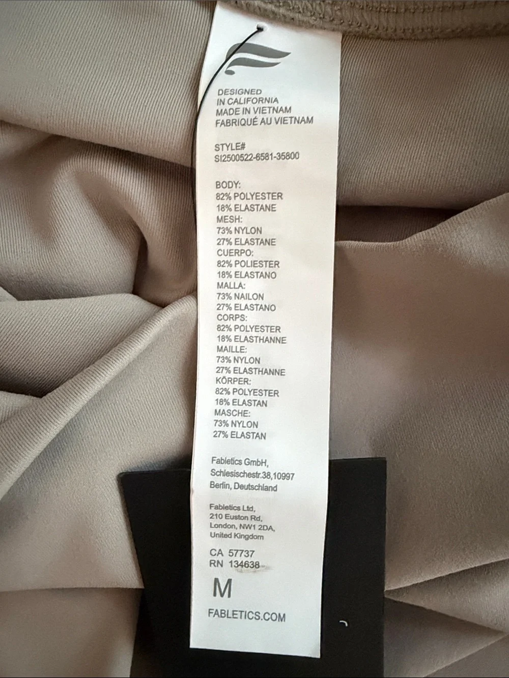Fabletics nwt high