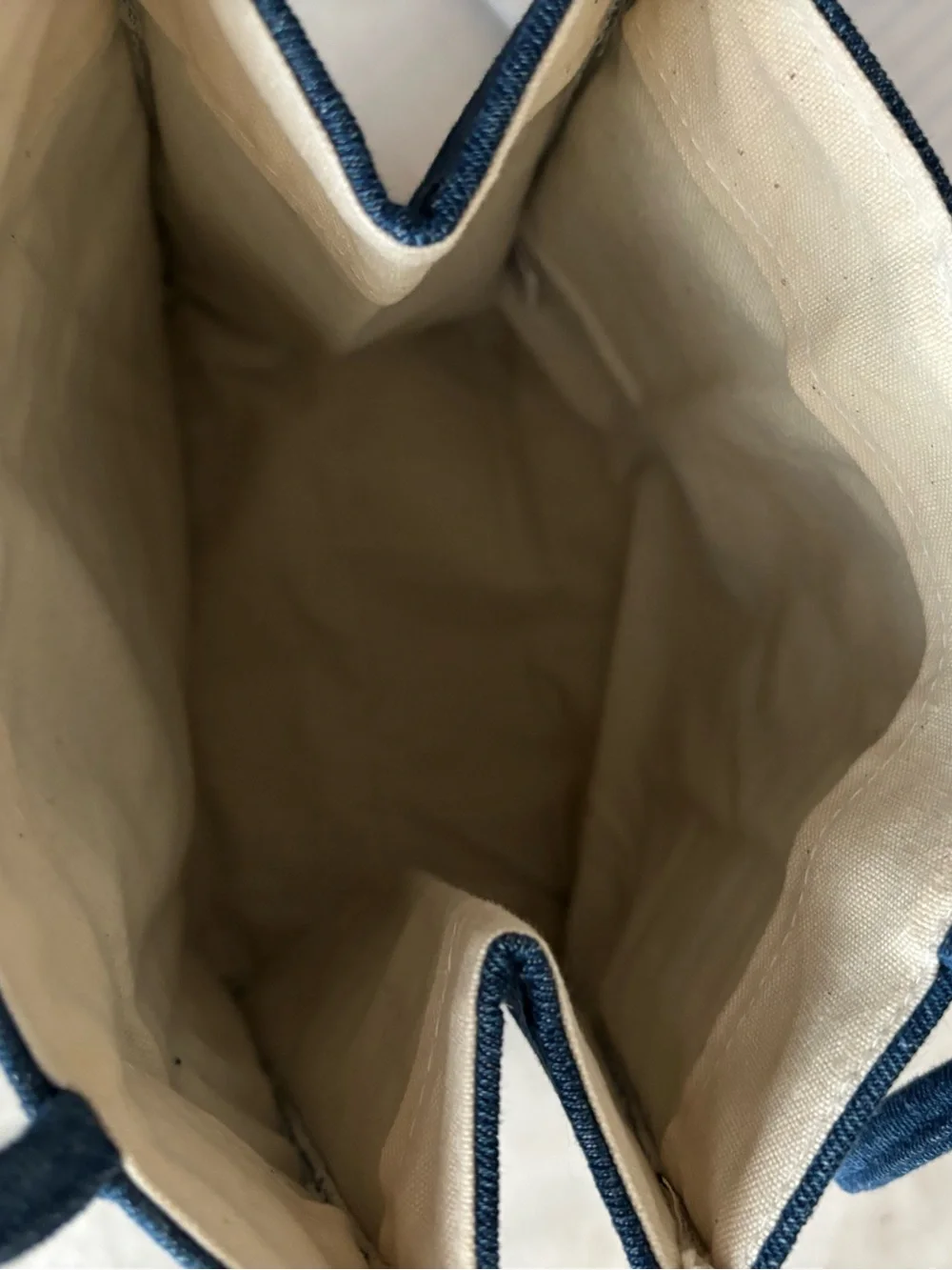 Longaberger denim tote