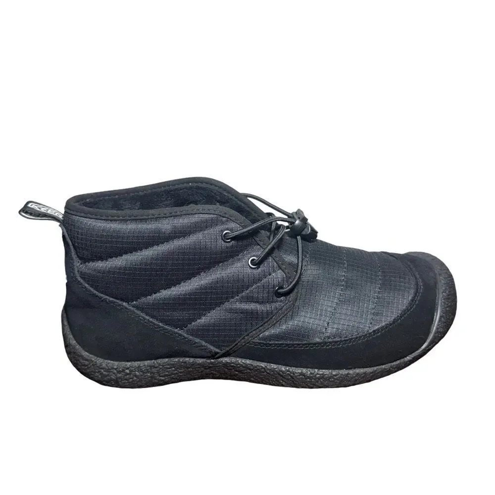 Keen Shoes Womens size 9.5 Black Howser Chukka II 2 Walking Boot Outdoor Natural