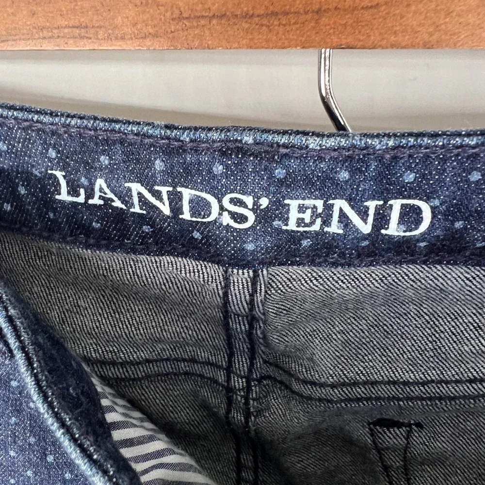 Lands End polka dot