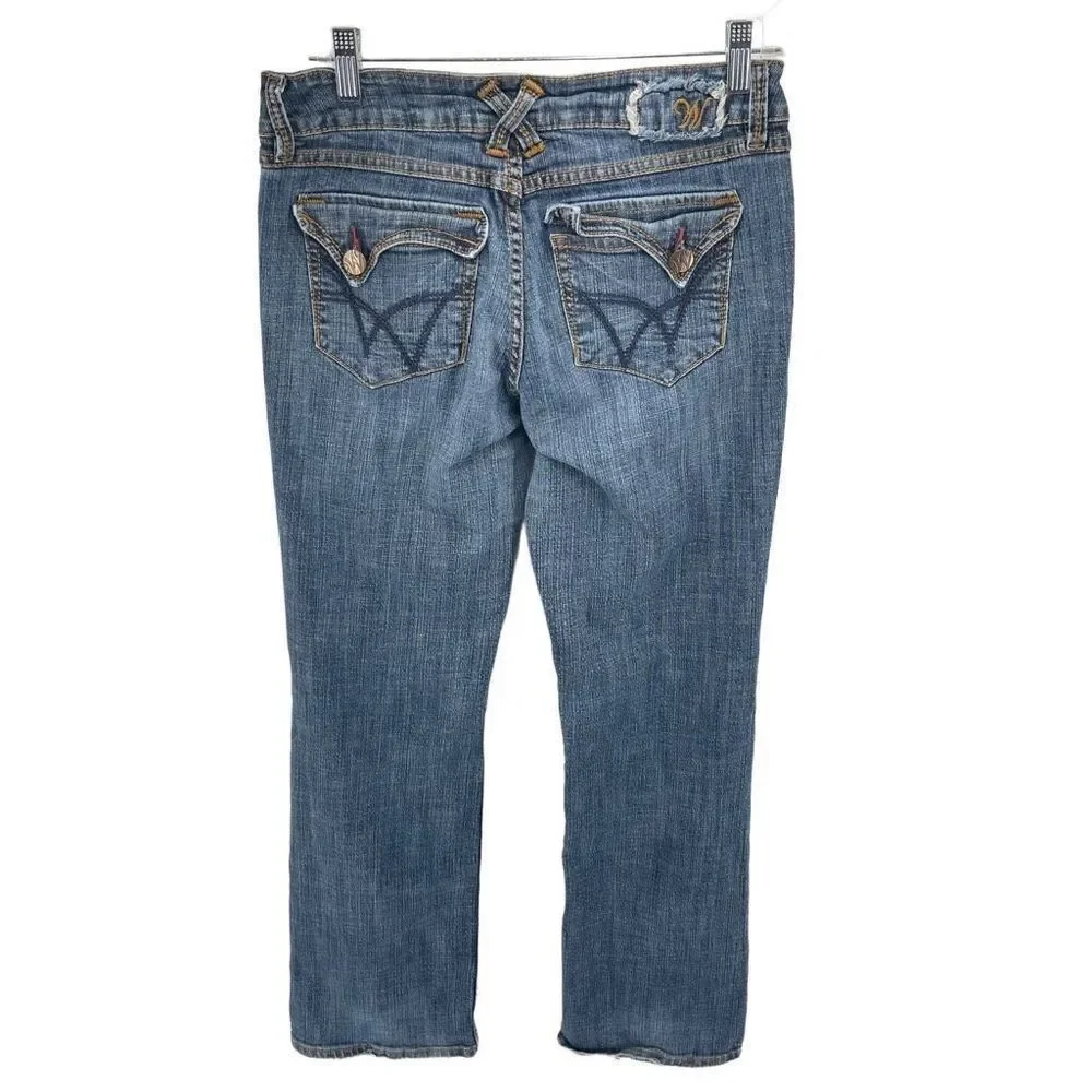 Worn womens flare