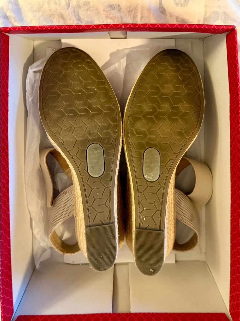 Kelly & Katie cream espadrille