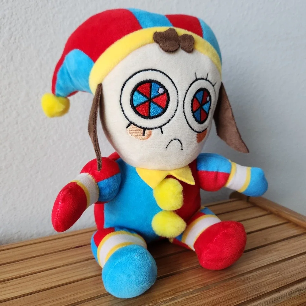 Juniper‎ Creates The Amazing Digital Circus Pomni Plush Stuffed Sad Clown Jester
