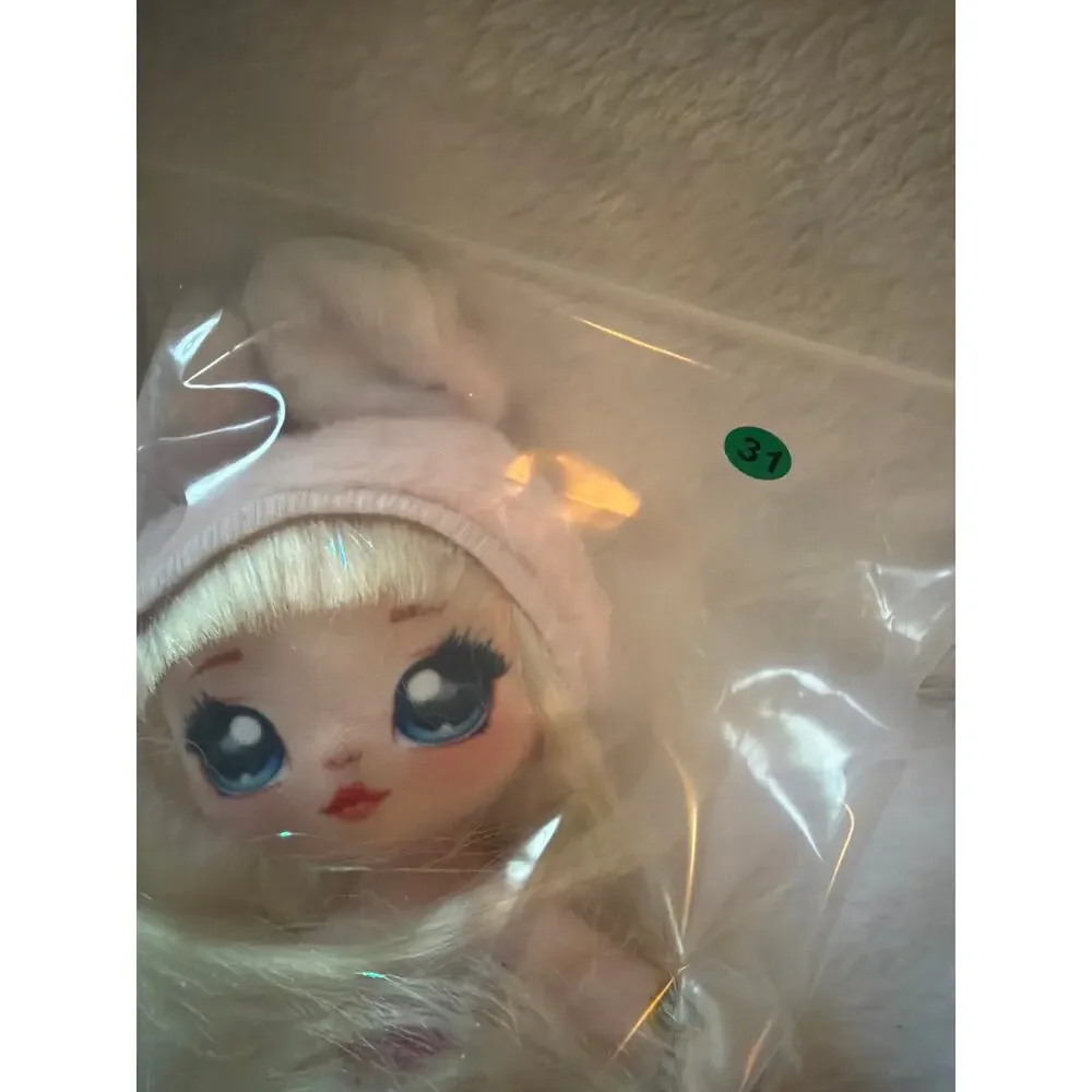 Na Na Na Surprise Bunny Plush Fashion Doll Blonde Hair Pink Outfit MGA 7