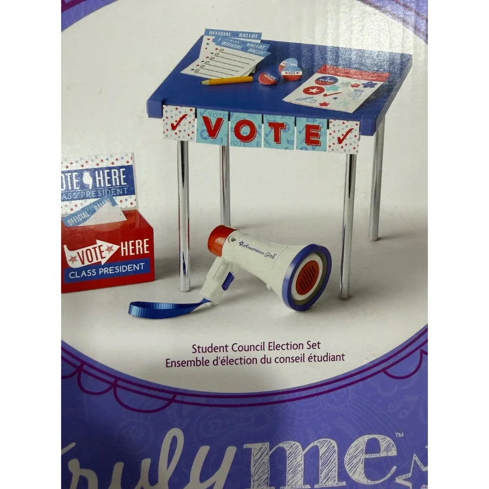 American Girl Truly Me Student Council Election Set Megaphone GNB60-RF1A‎ New