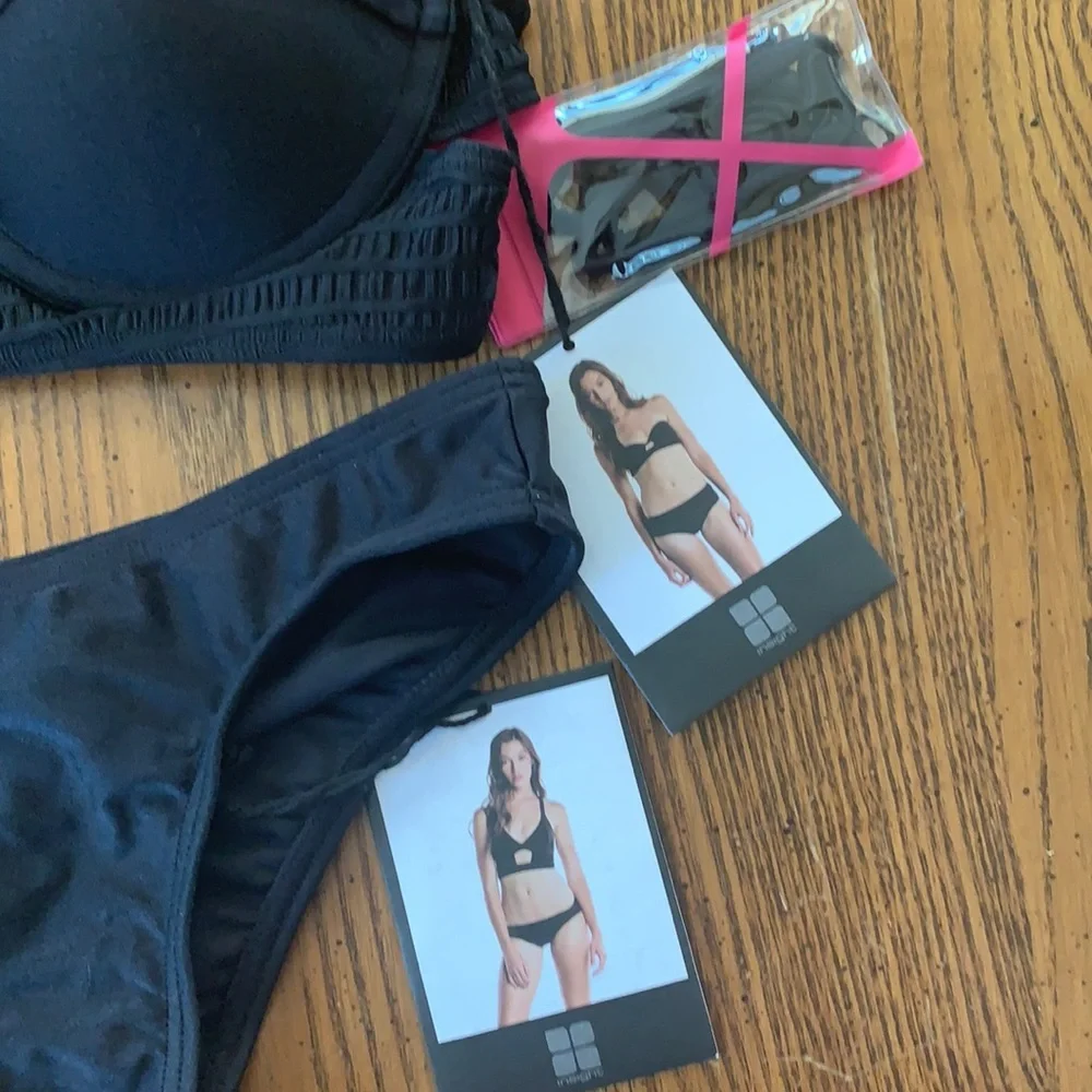 Revolve Insight Bondage 2-Piece‎ Bustier Bikini Set