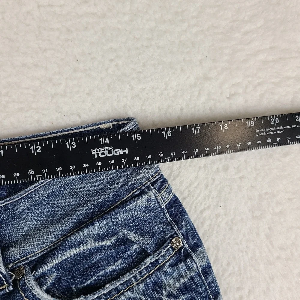 Buckle Denim Jeans Shorts Womens 29 Blue Culture‎ Bermuda Capri 16