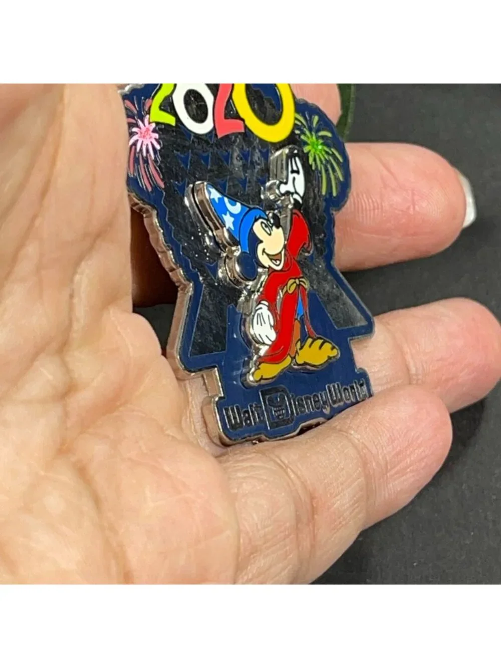 Disney Sorcerer Trading Pin Mickey Mouse Epcot 2020 Badge Lapel Pin Brooch Gift