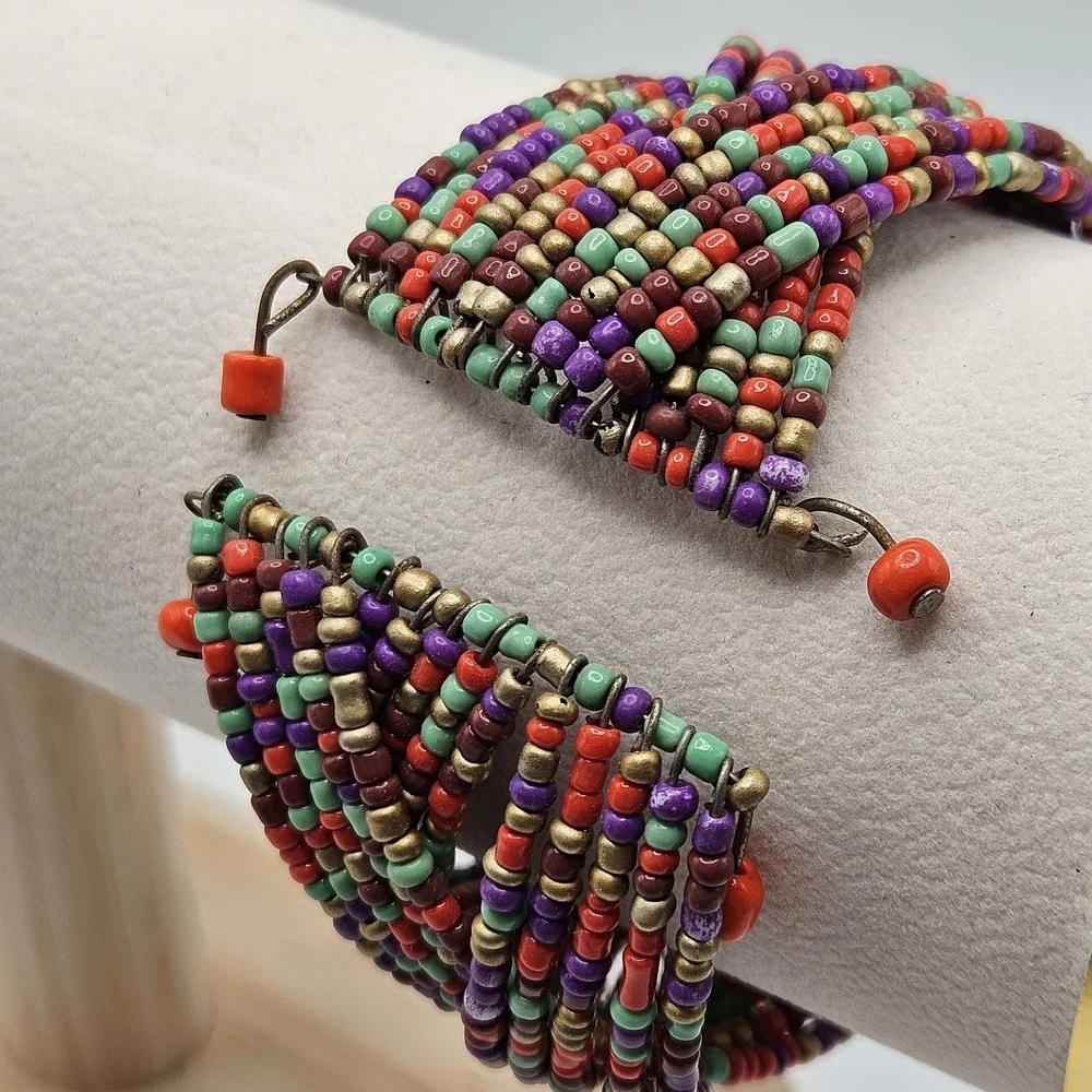Vintage woven braided