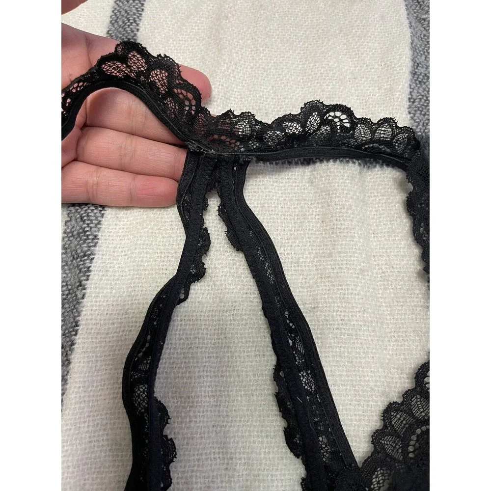 aerie black bralette