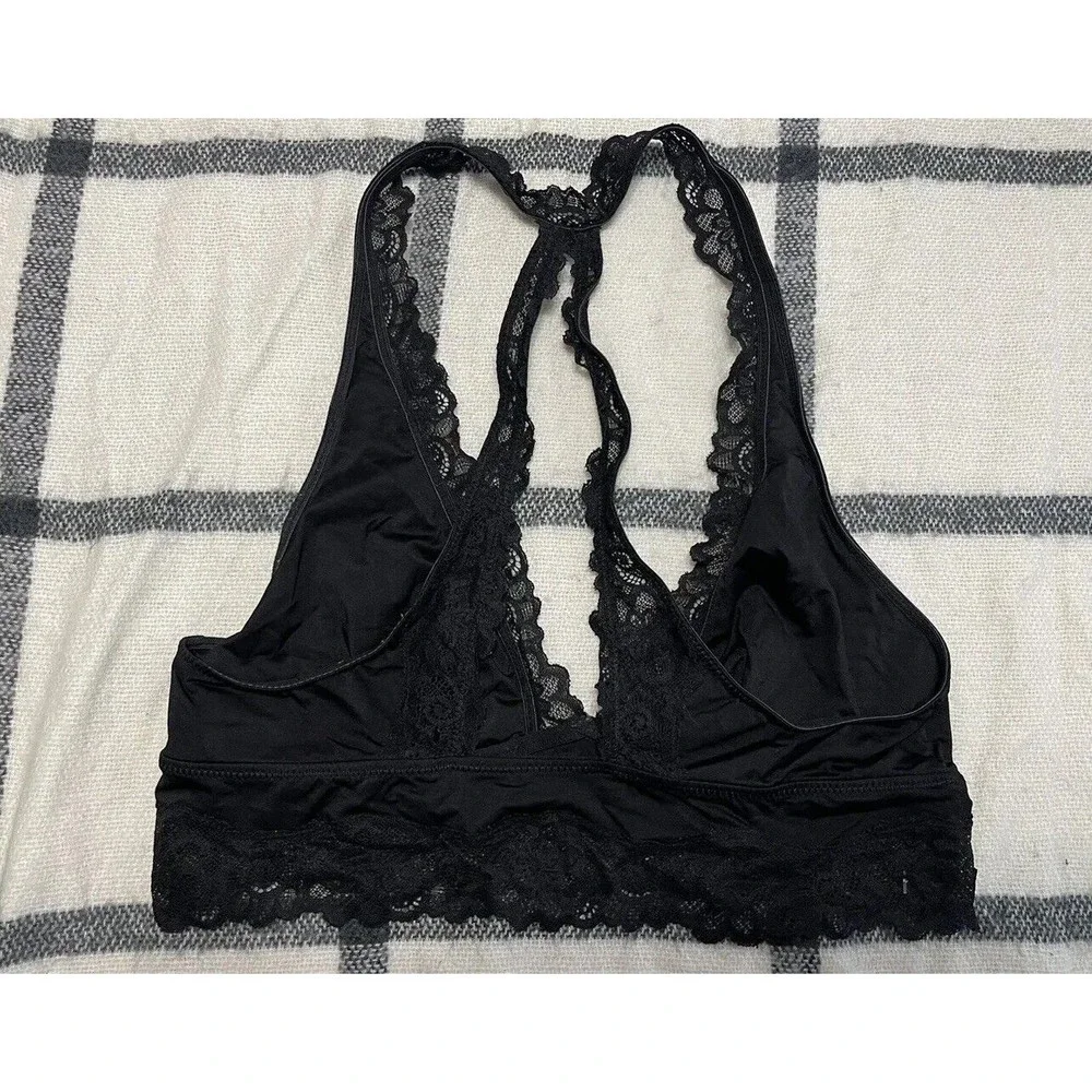 aerie black bralette