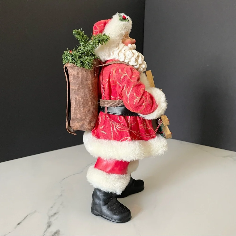 Greeting the Millennium Santa - Possible Dreams Clothtique by Dept. 56