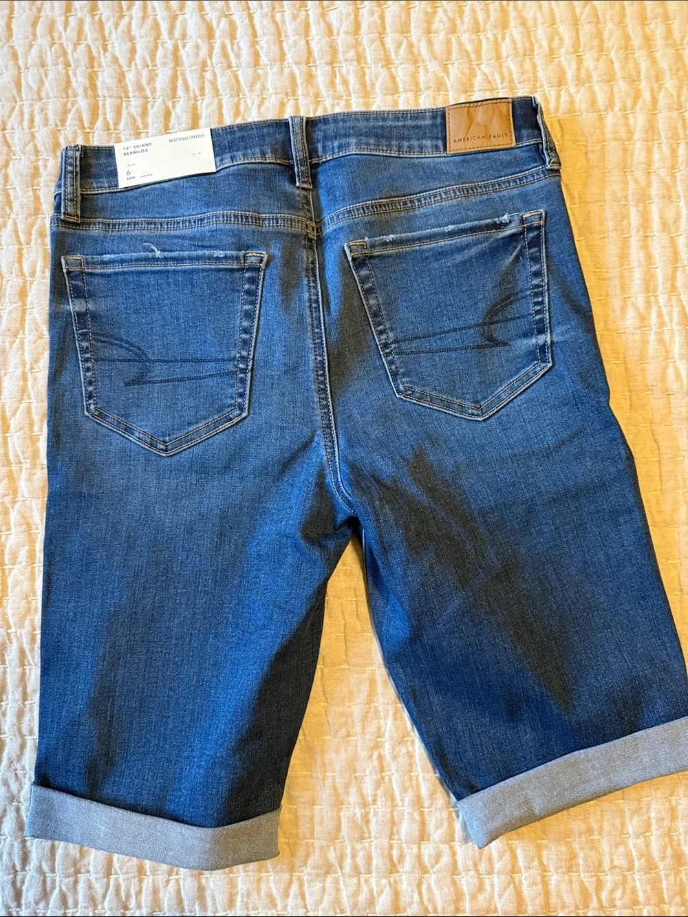 American Eagle Outfitters mid blue
