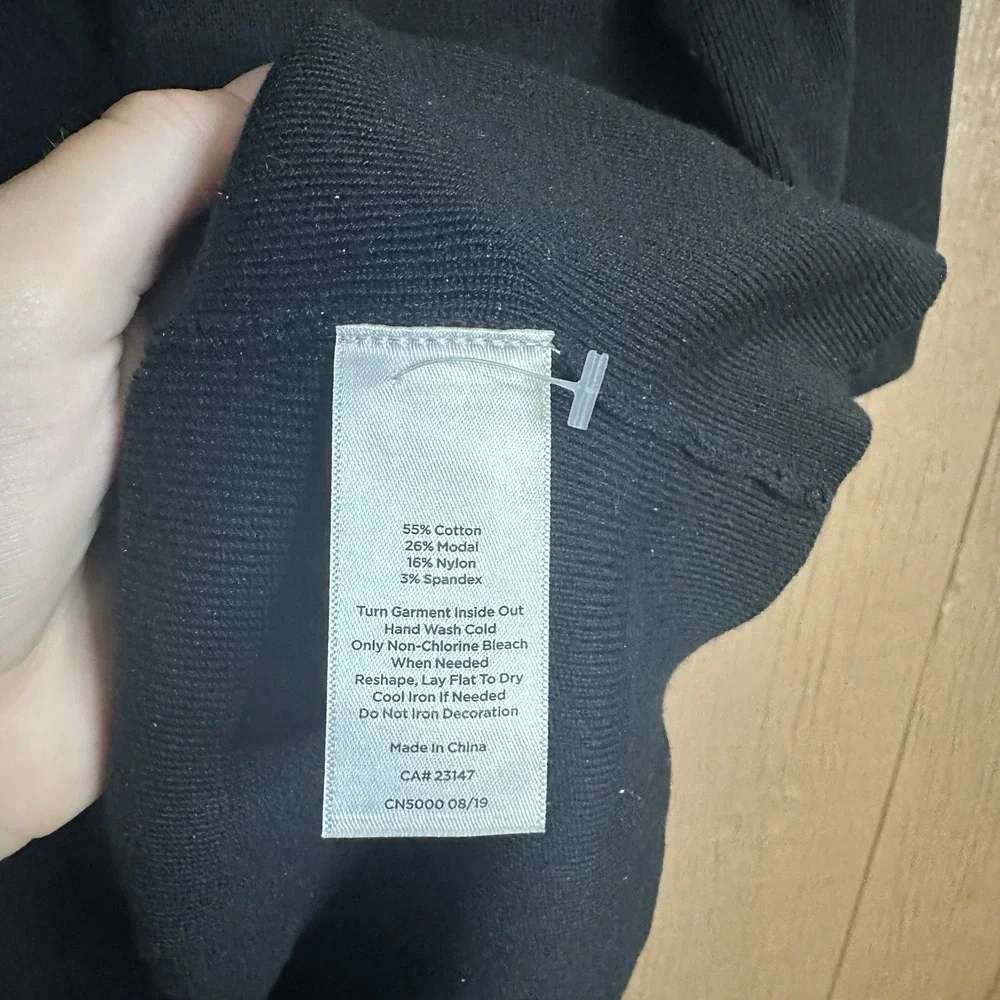 Talbots beaded mock