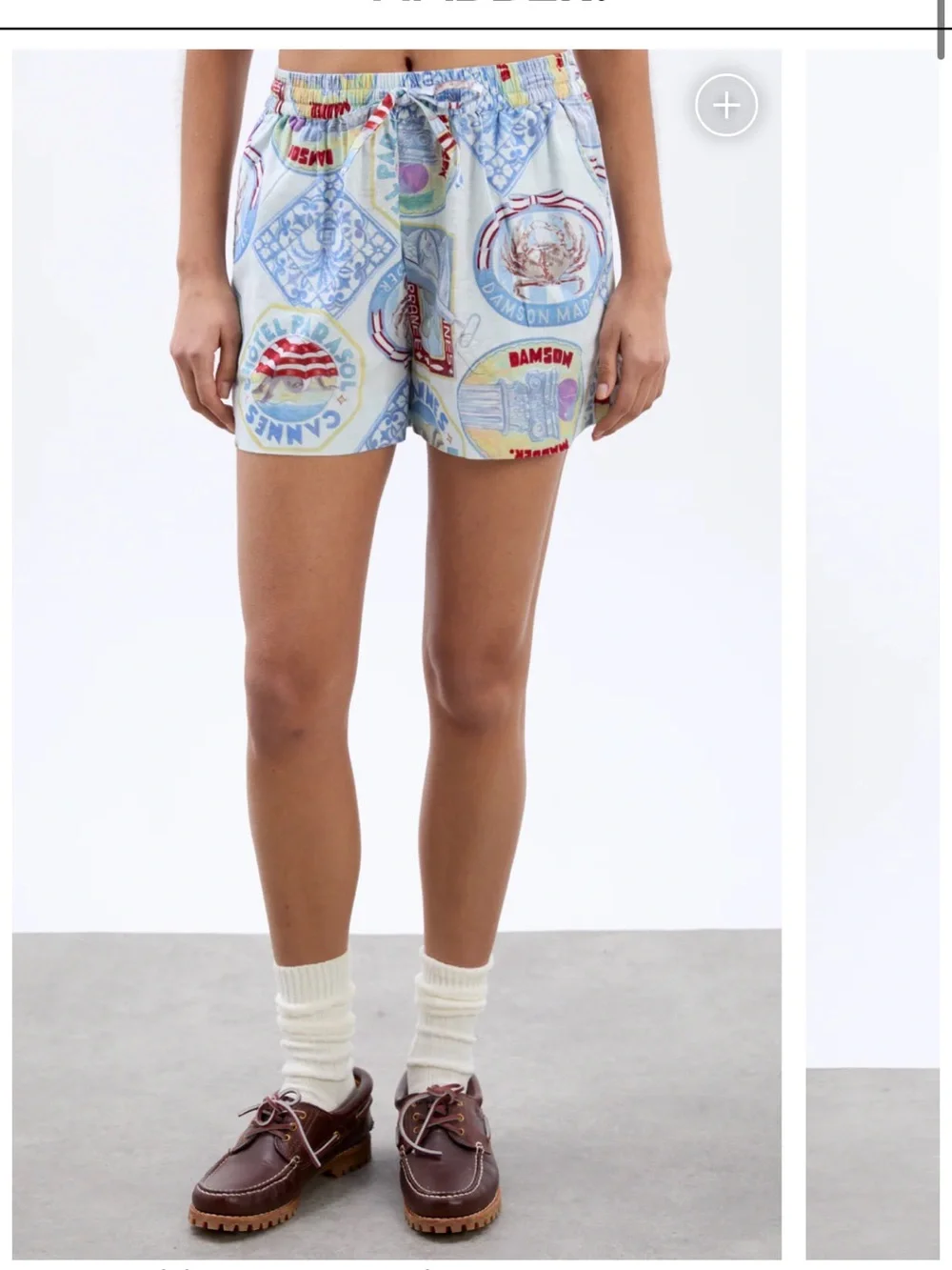 NWT Damson Madder Pull-On Shorts
