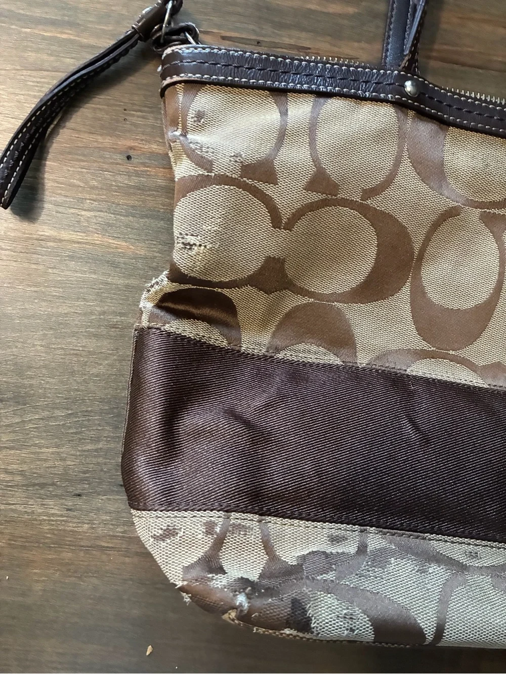Coach stylish brown