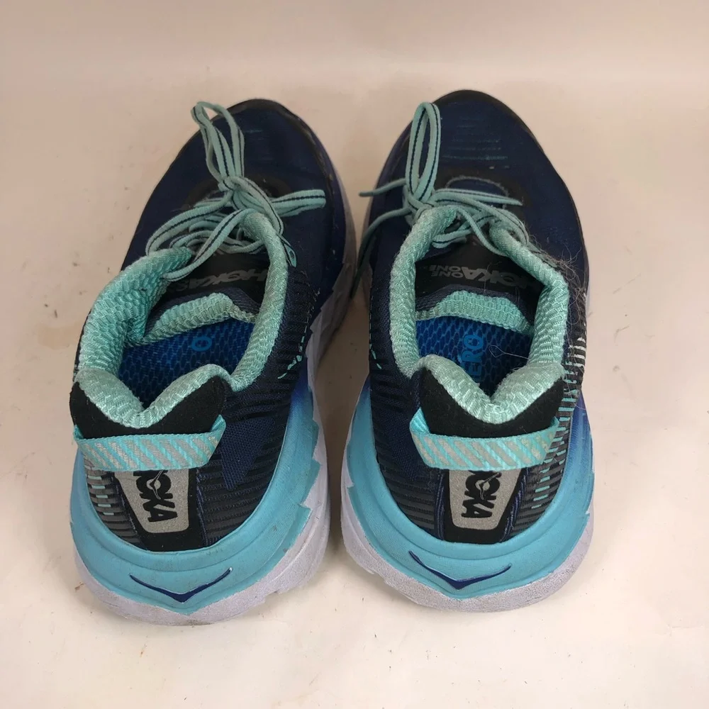Hoka One One Women’s Bondi 5 Blue Running Shoes Sneakers 1014759 MBBRD Size 7