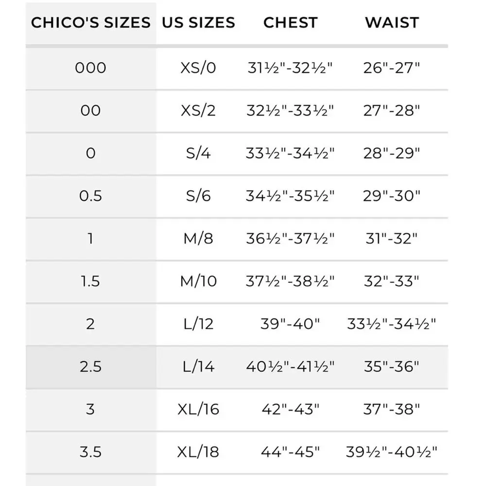 Chicos chico’s carley