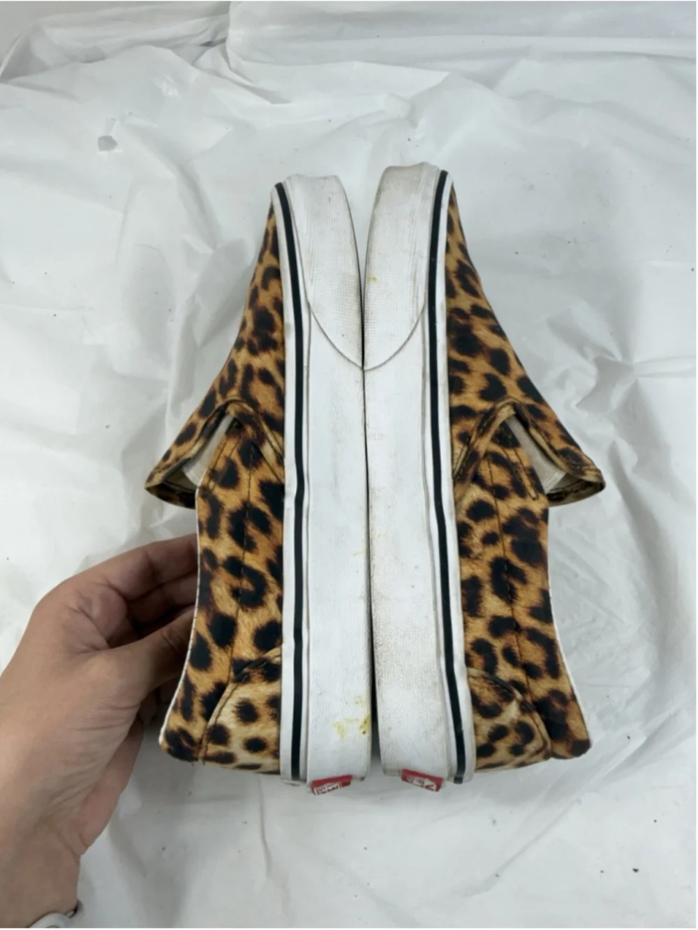 Vans slip leopard