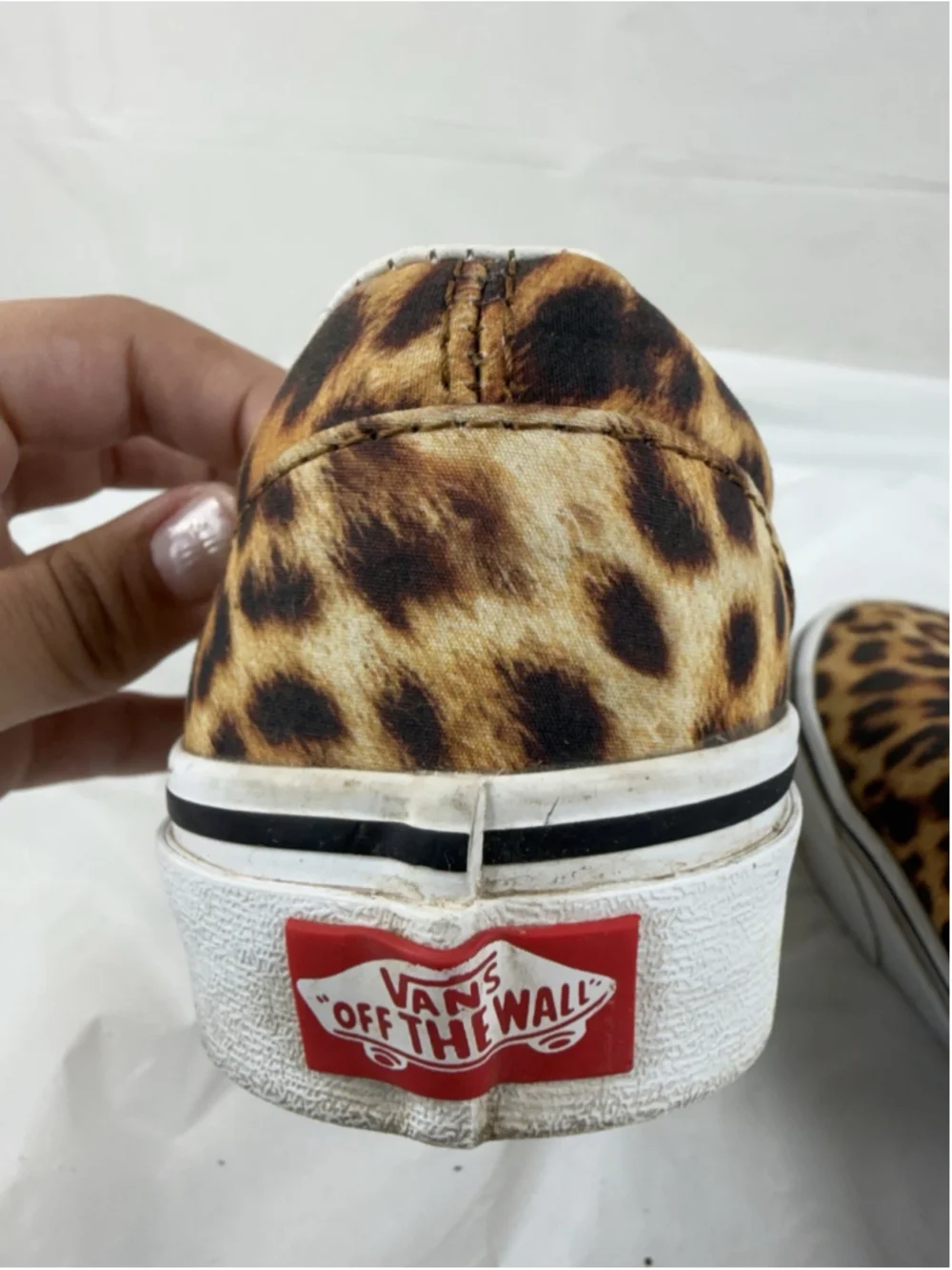 Vans slip leopard