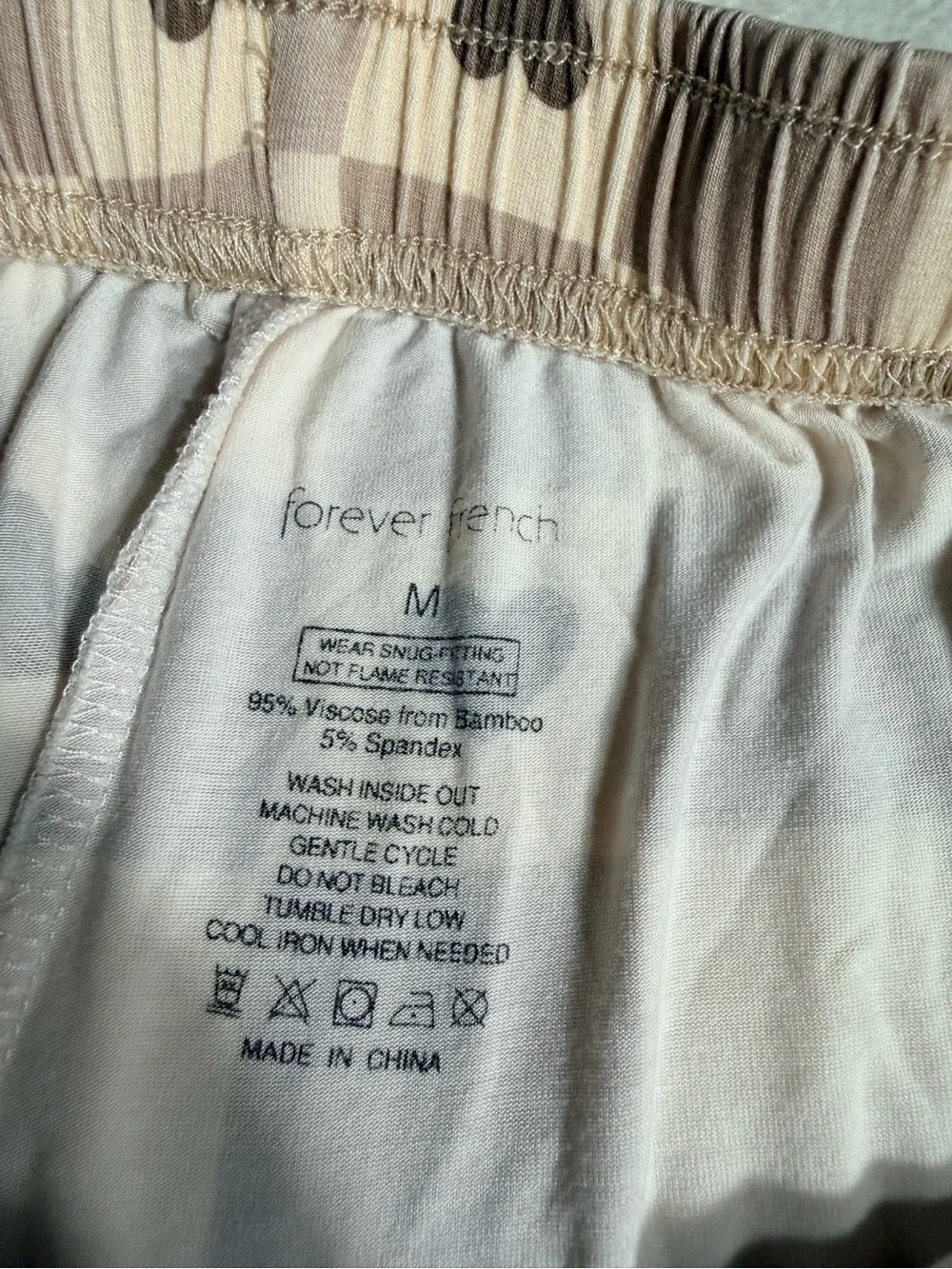 Forever French stay comfortable
