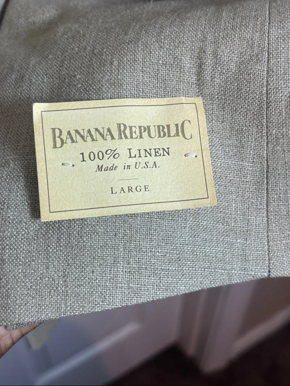 Banana Republic lightweight beige