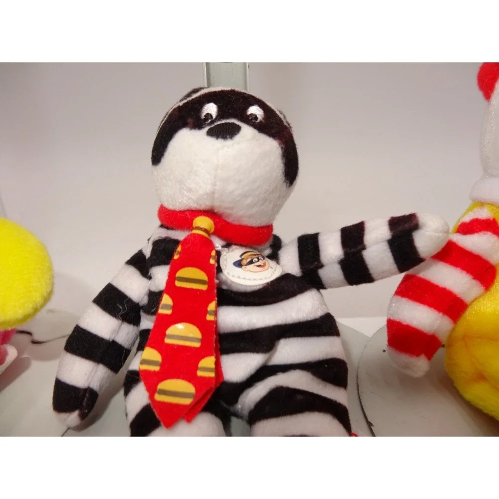 Ty Teenie Beanie Babies McDonalds‎ Ronald Hamburglar Birdie Bear Set