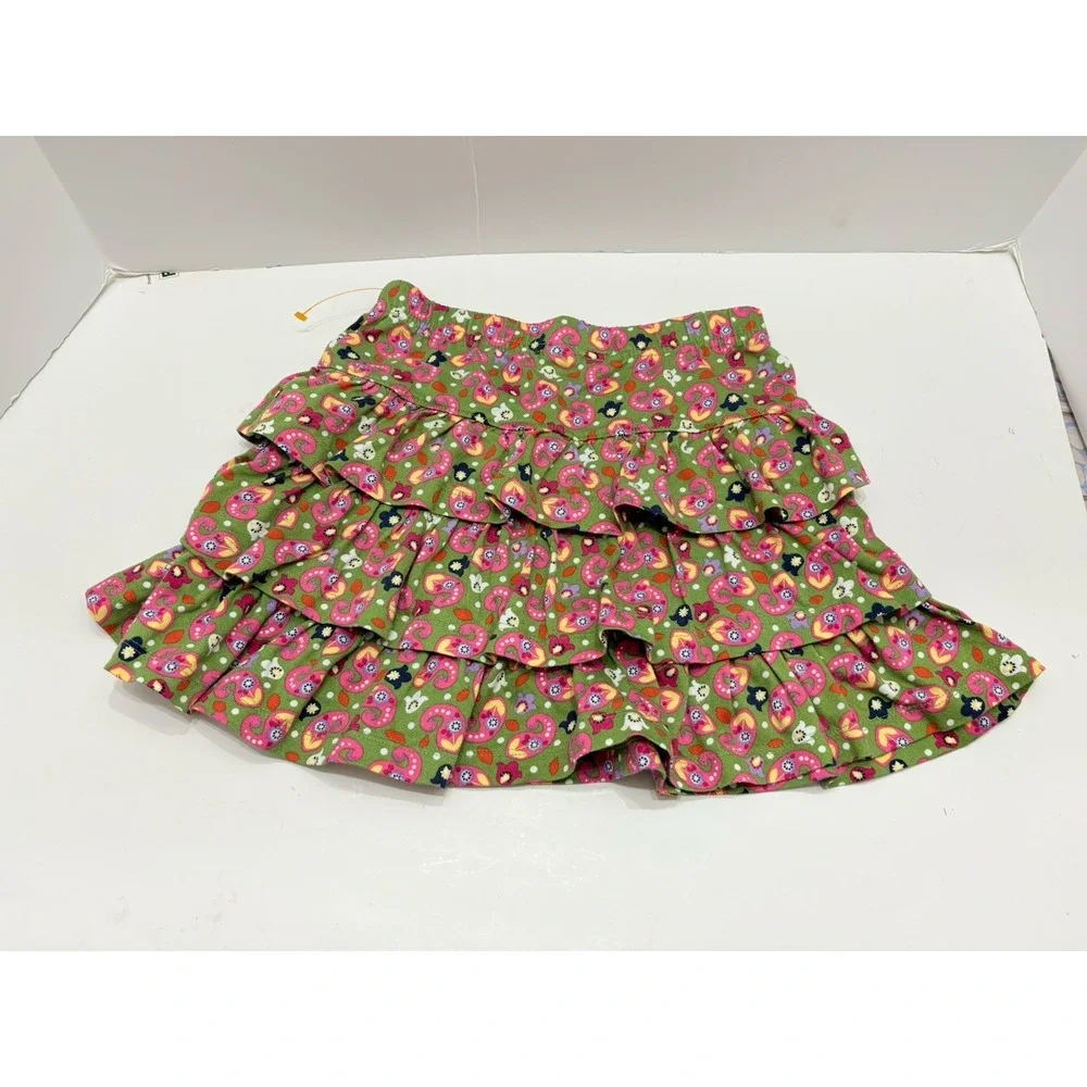 Hanna Andersson Floral Skirt Girl Size 110‎ (sz 5)