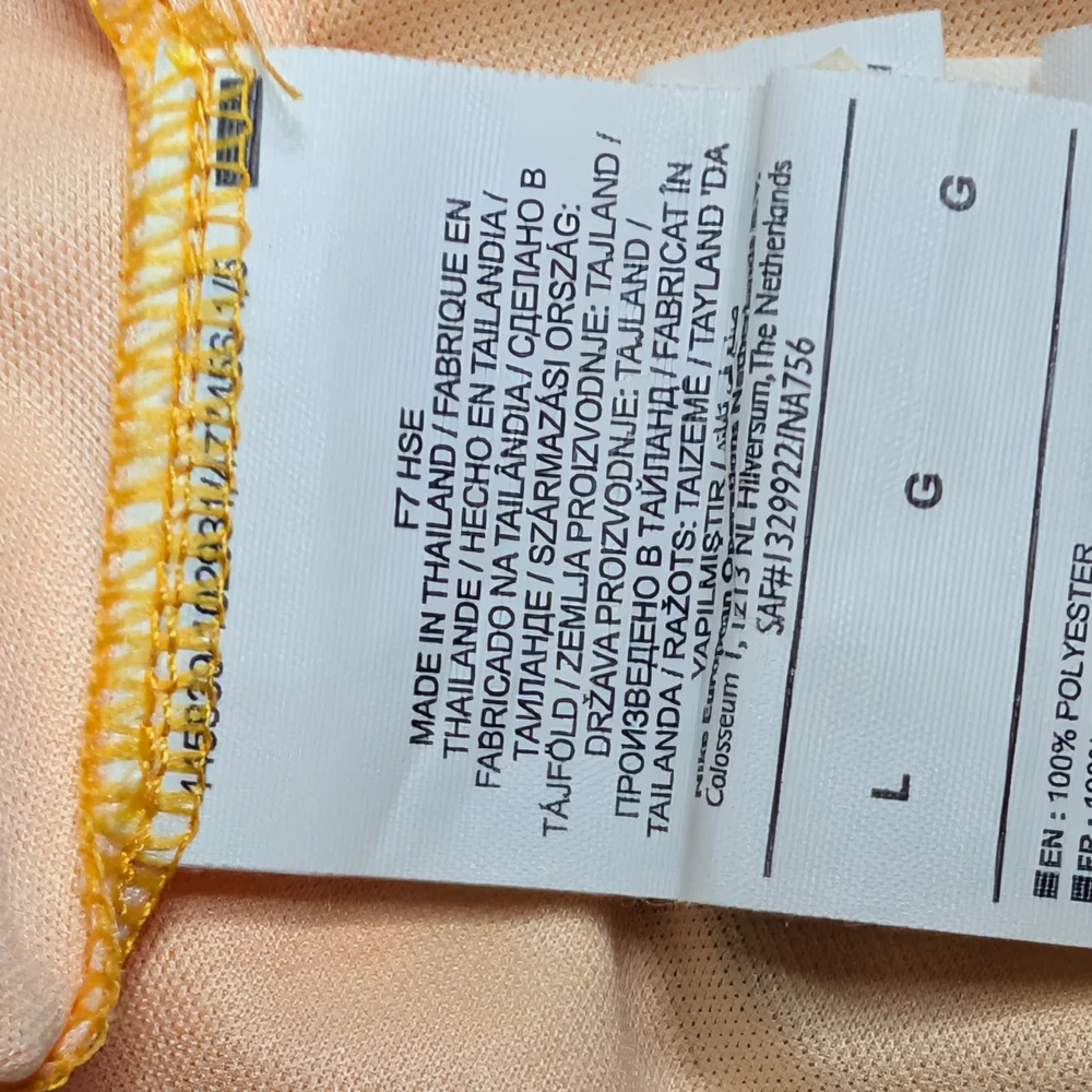 Nike bold yellow