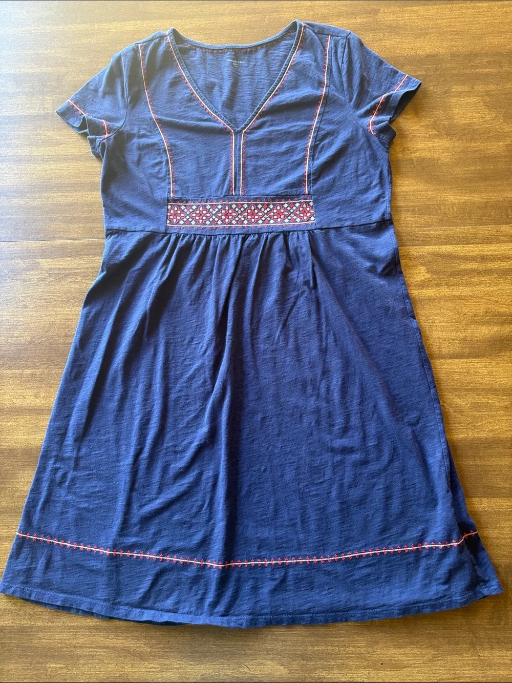 Garnet Hill 100% Organic Cotton Dress, Size Small
