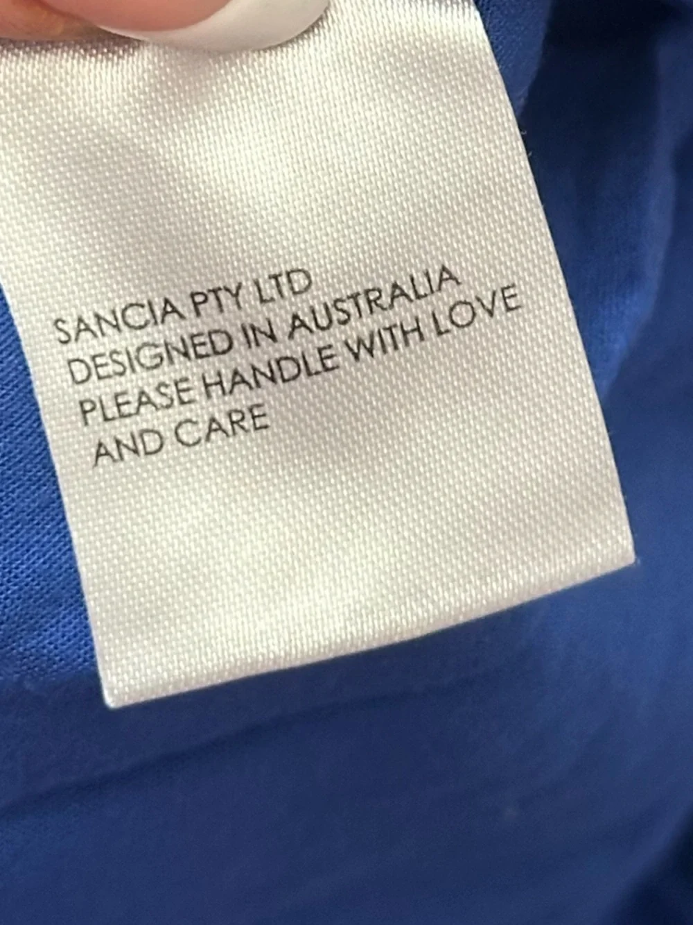 SANCIA blue amara