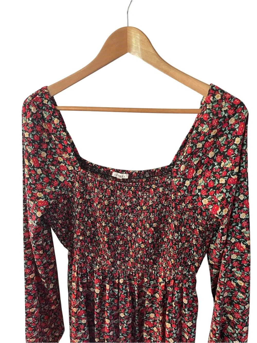 JODIFL smocked bodice