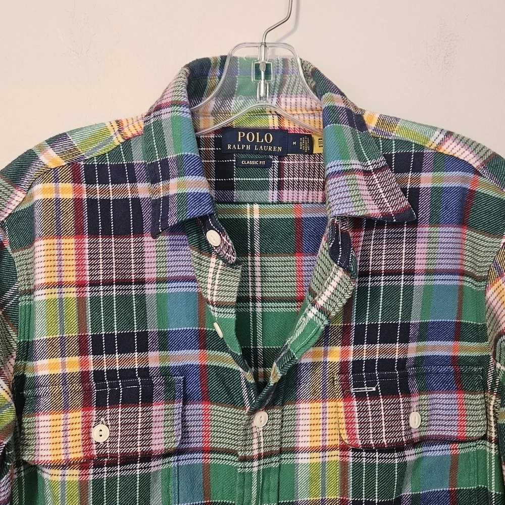 Polo Ralph Lauren sourced flannel
