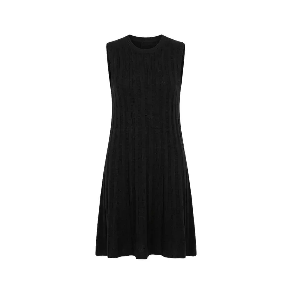 POMANDER PLACE Black Sleeveless Adi Knit Mini Dress Size XXS NWT