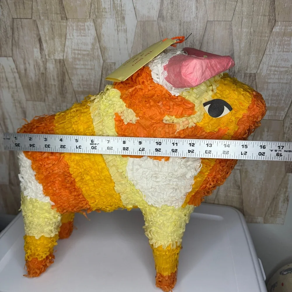 Vintage La Sorpresa Imports Bull Pinata Party Decoration New with Tag