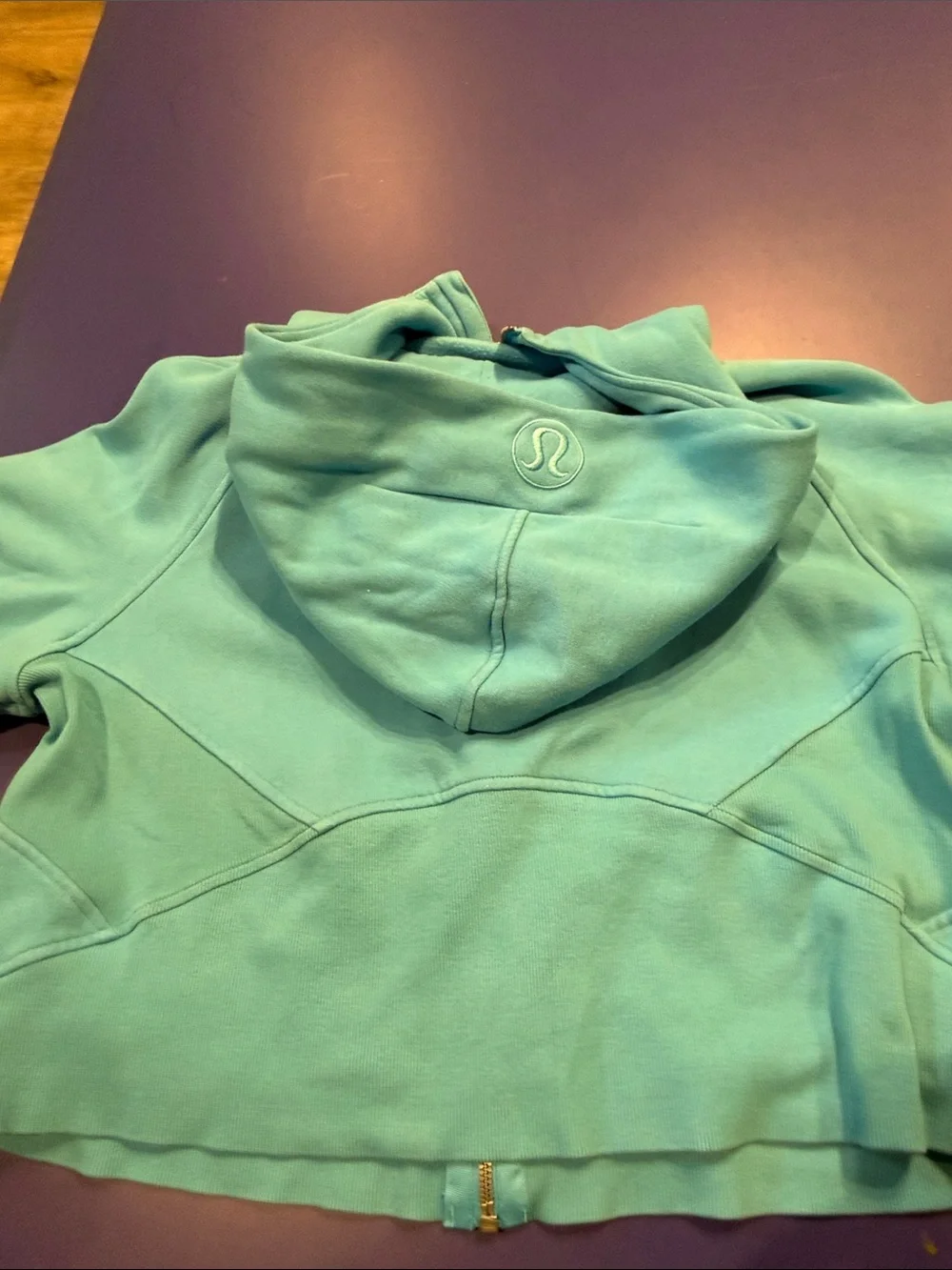 lululemon athletica cropped zip