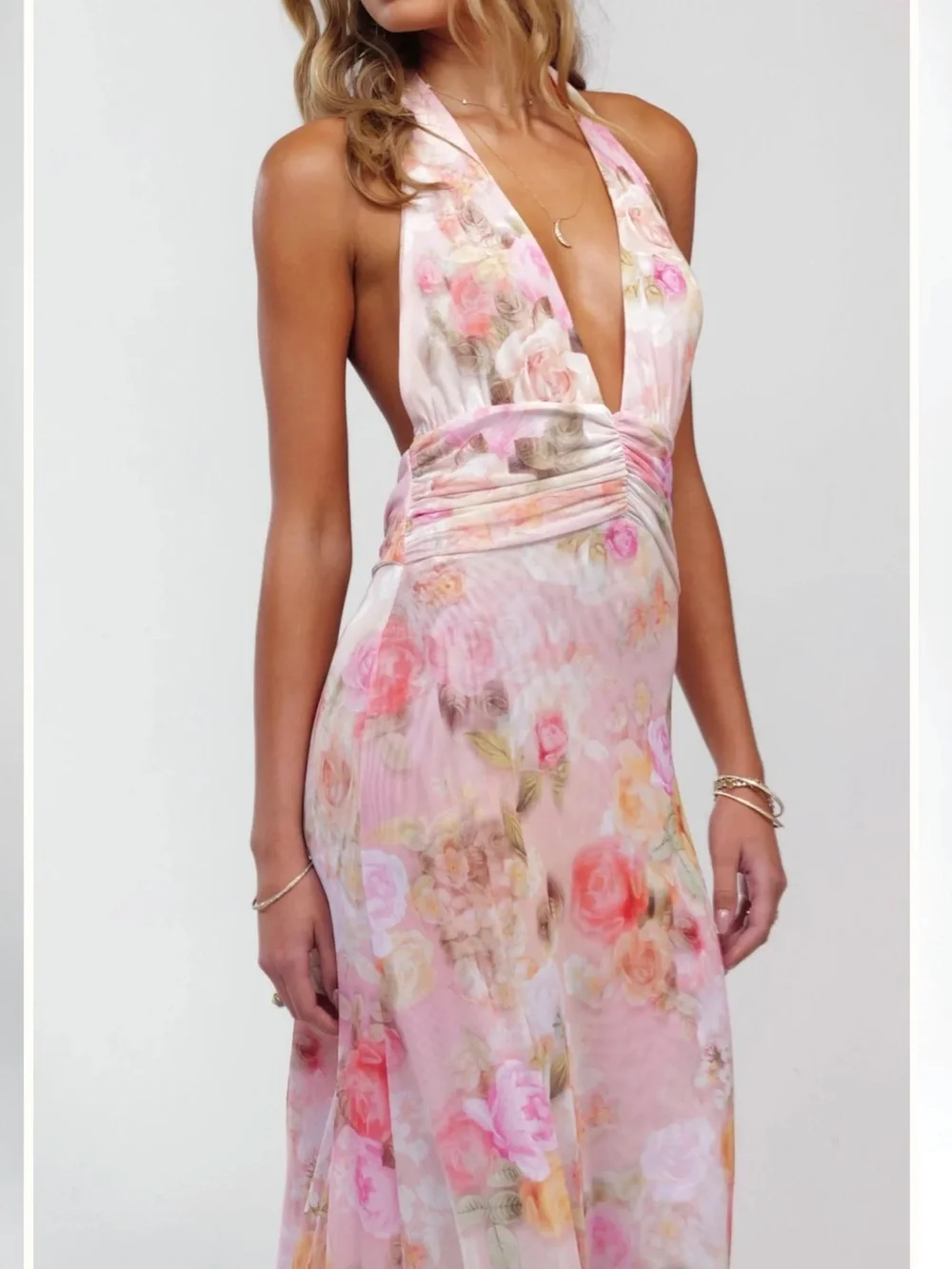 RESA halter neckline