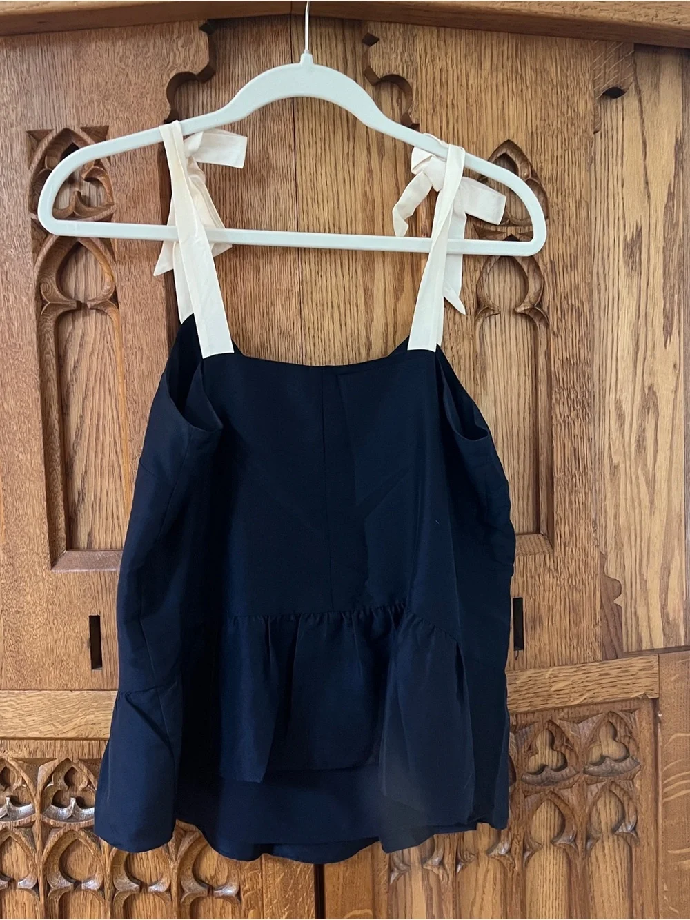 J. Crew navy sleeveless