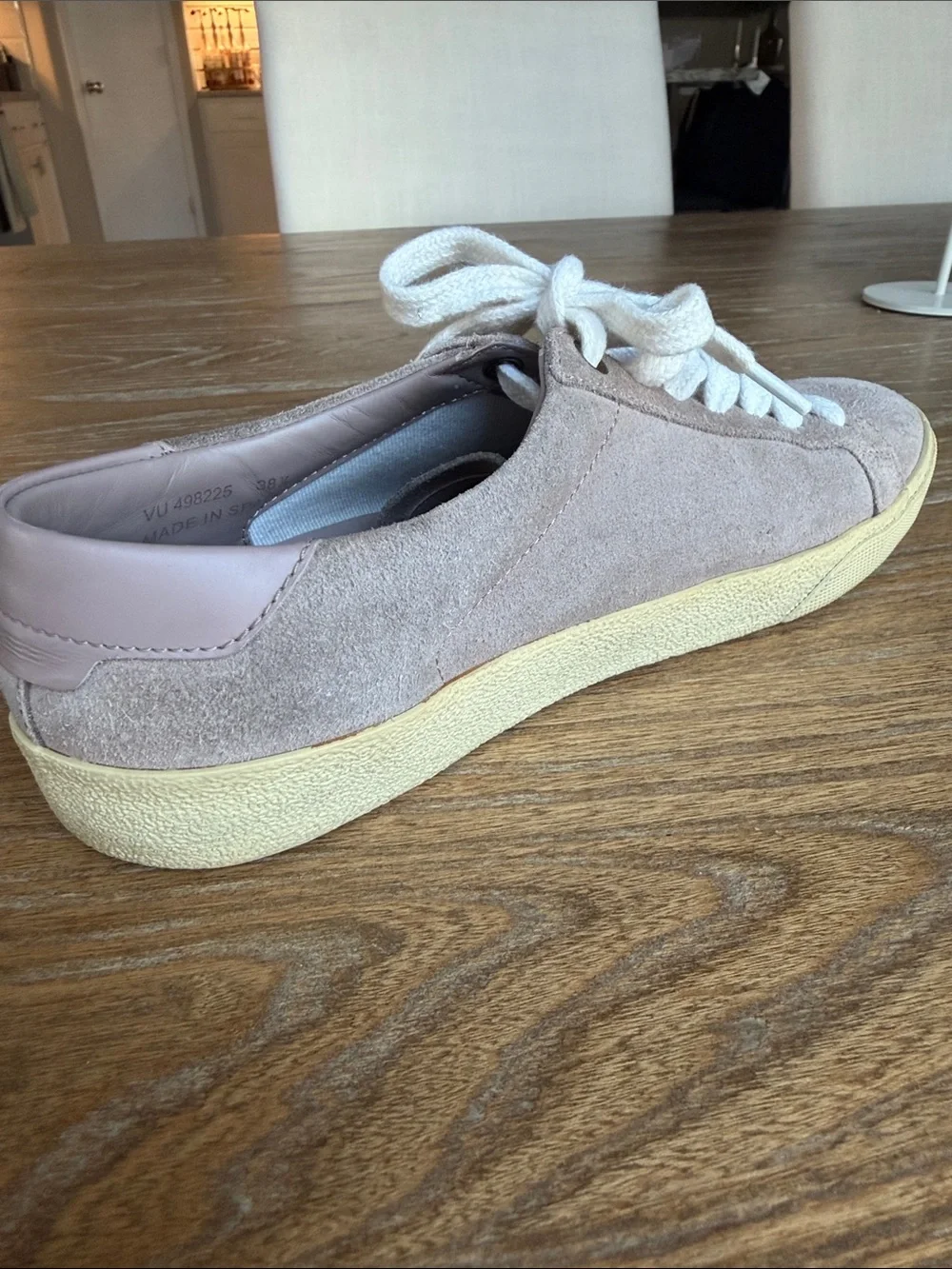 Saint Laurent Court Classic Low Suede ‘Rose Antique’