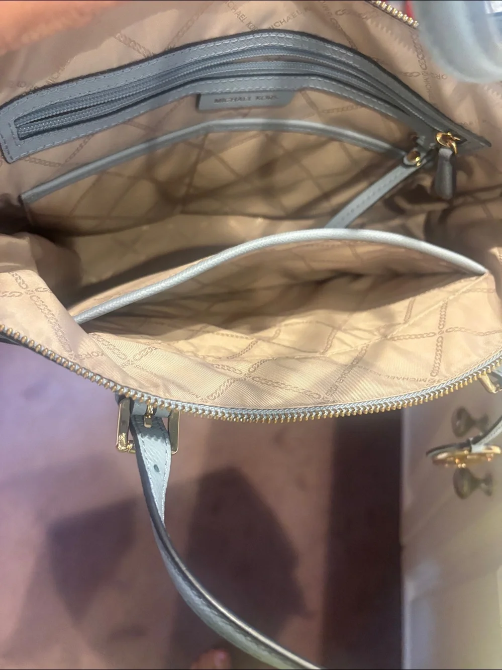 Michael Kors structured saffiano