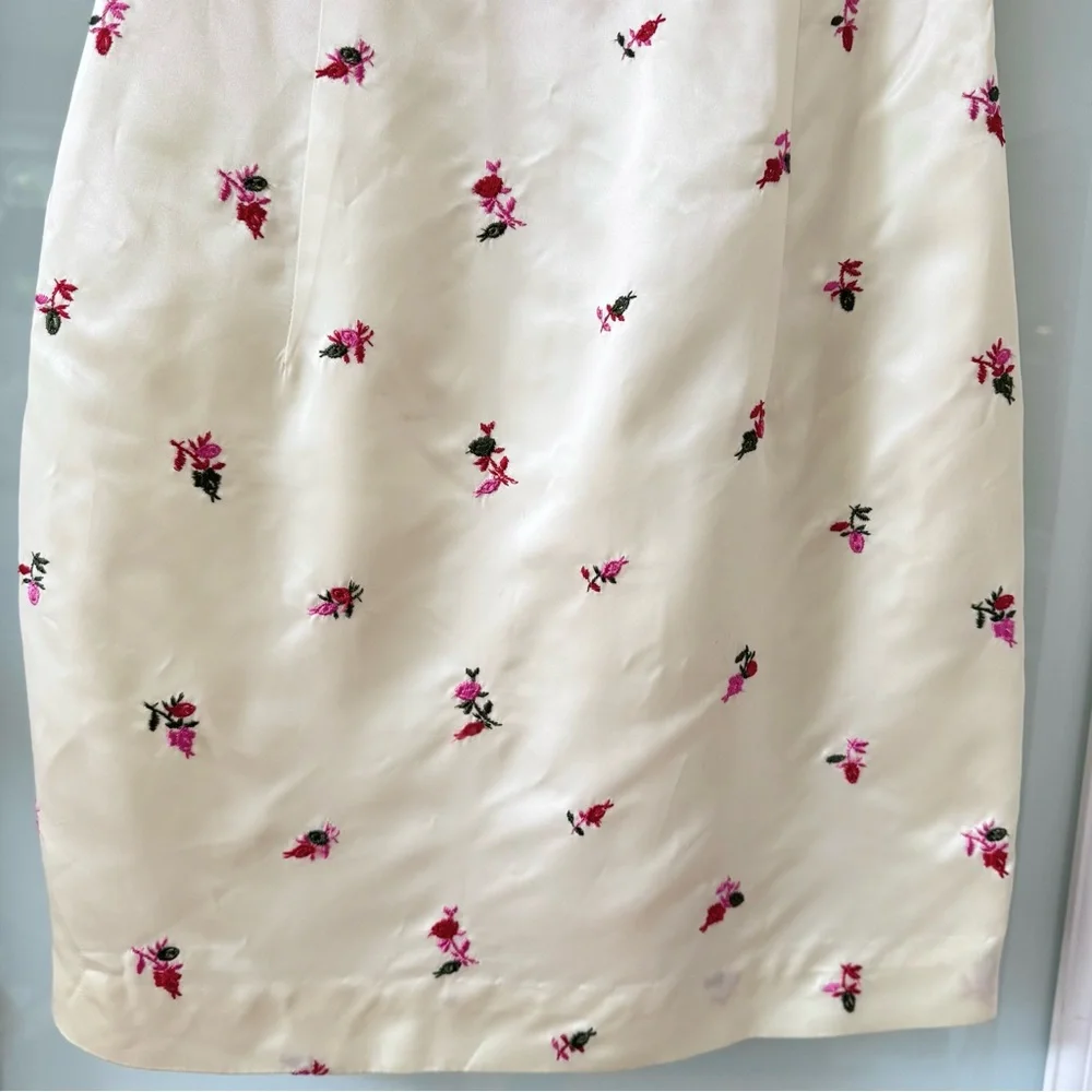 BCBG ivory white