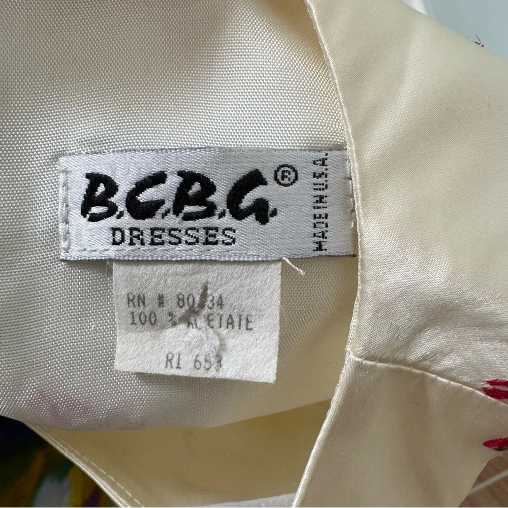 BCBG ivory white