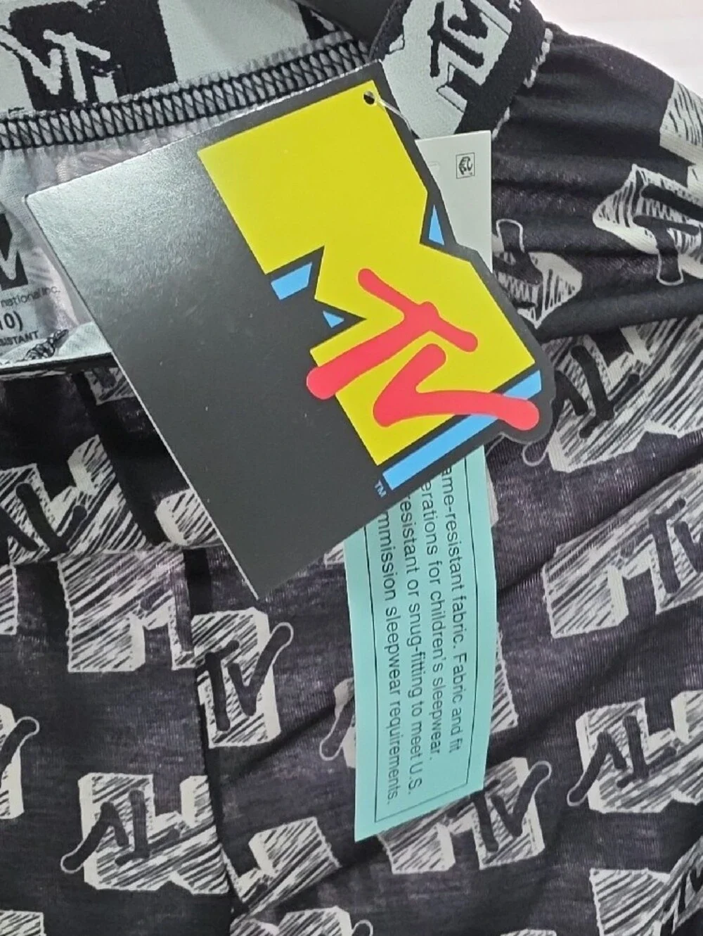 MTV branded pajamas