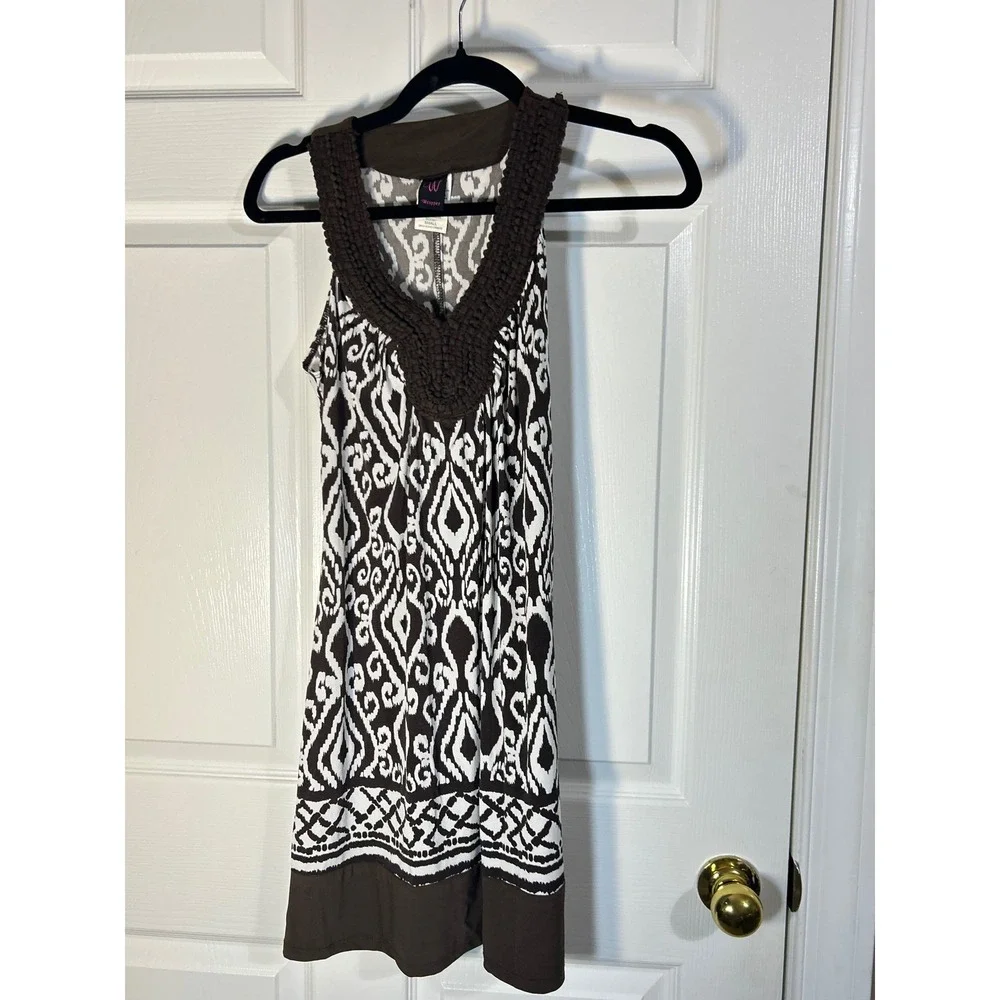 Wrapper sleeveless dress